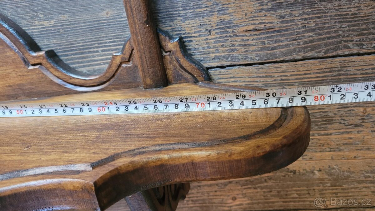 Krásný stojan na zbraně - materiál dřevo - 7