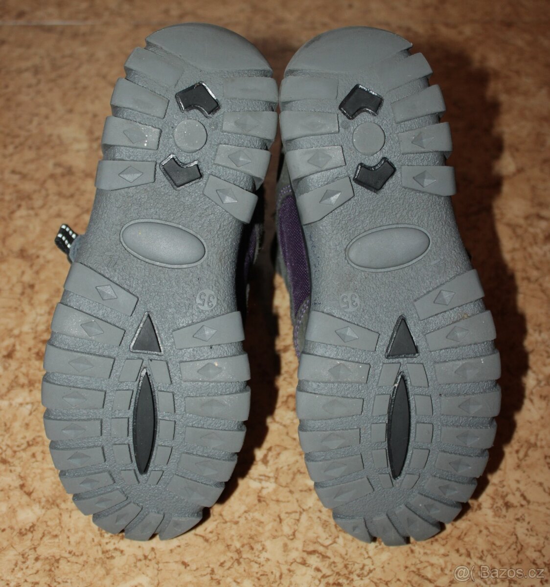 Dětské kožené zimní boty Jastex vel.35 s membránou - 7