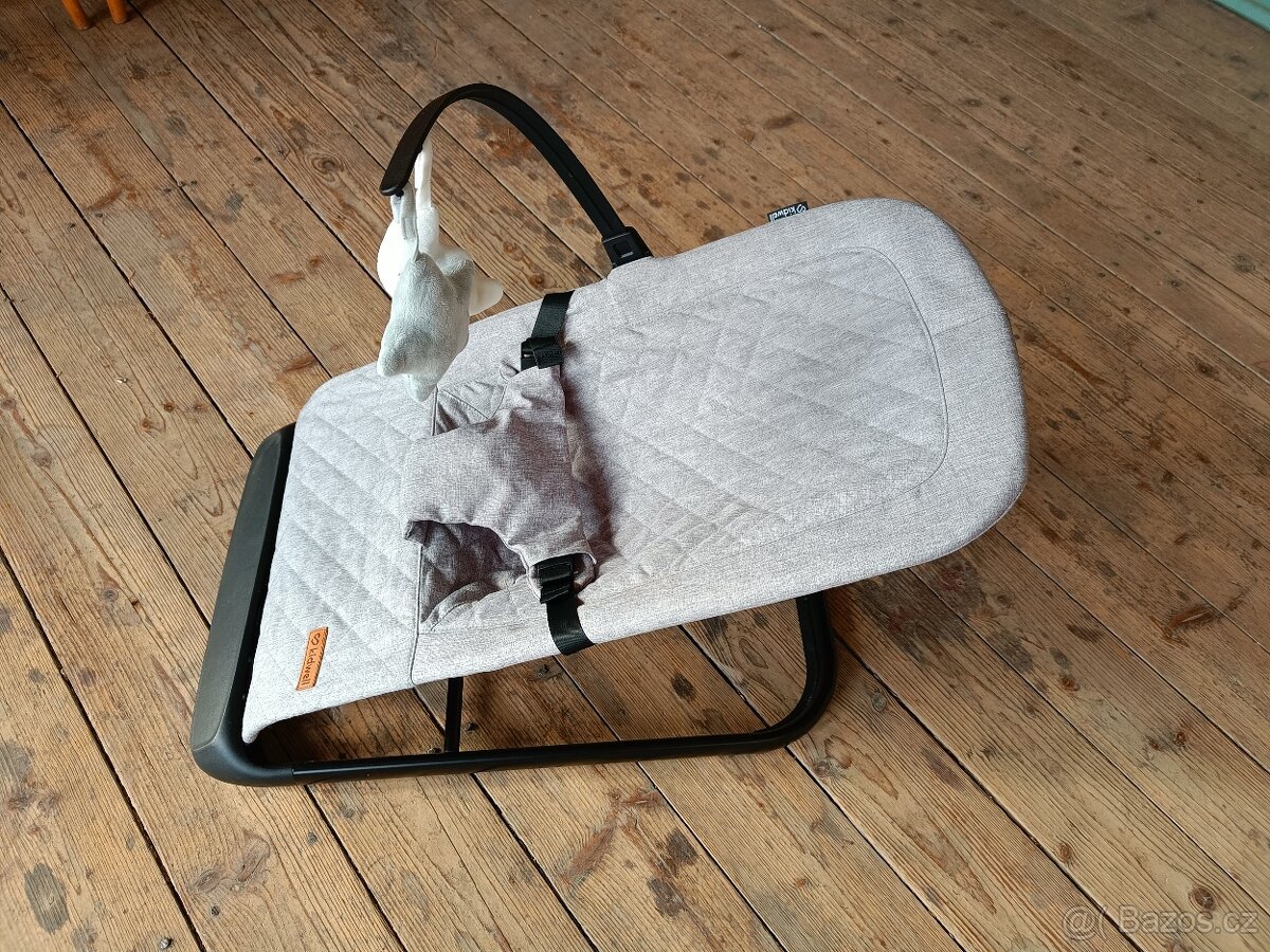 Houpací lehátko KIDWELL LARO skládací pro miminka 2 hračky - 7