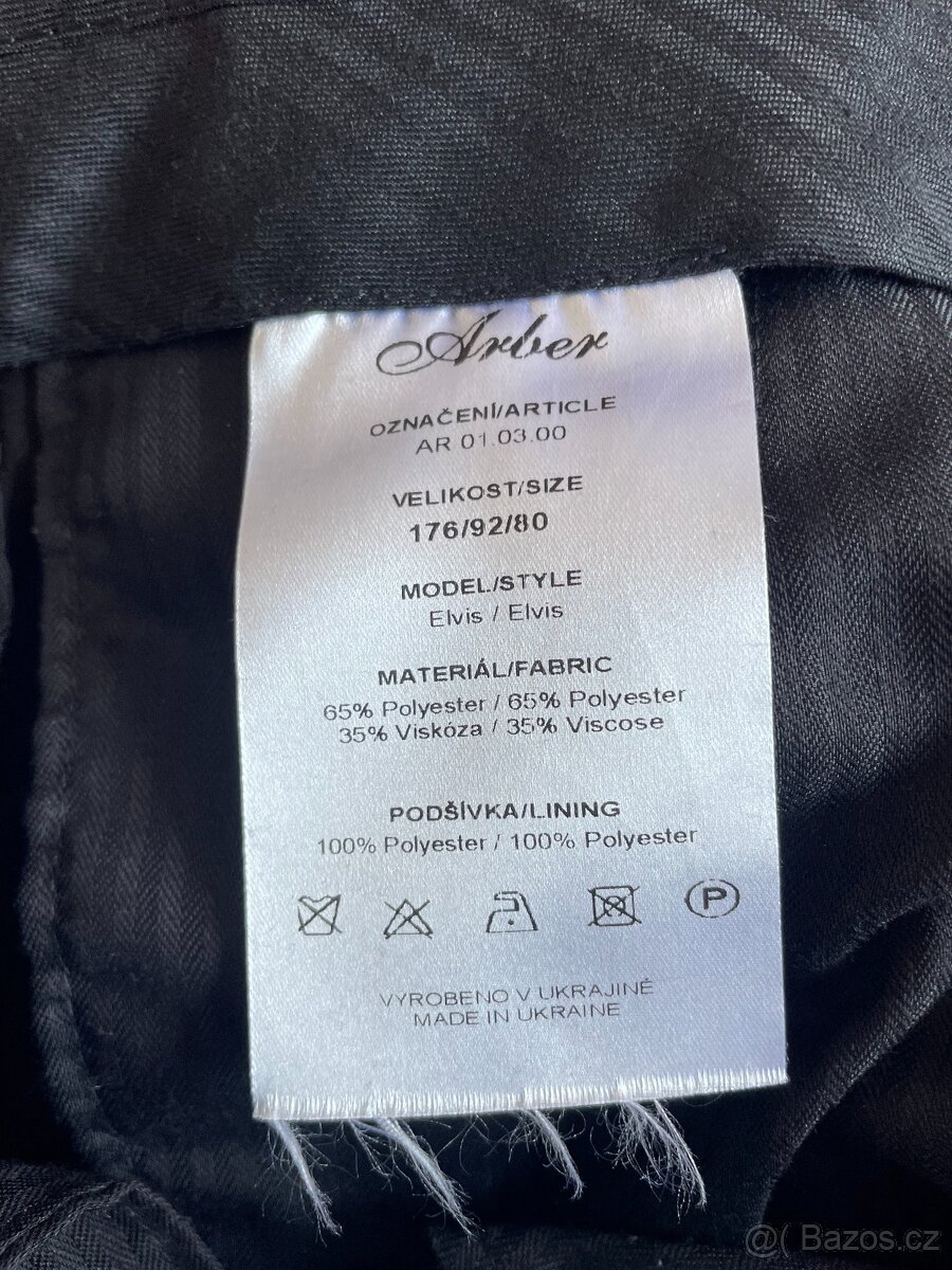 Oblek společenský GREGORY AMBER vel. 176/88/76 - 7