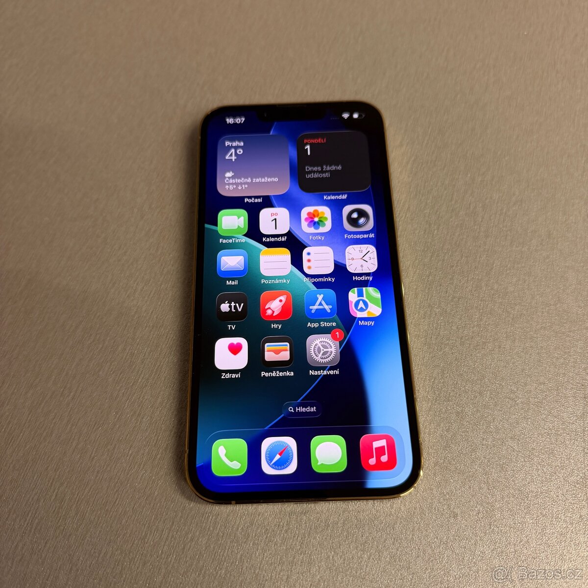 iPhone 13 Pro 256GB gold, bez škrábance, 12 měsíců záruka - 7