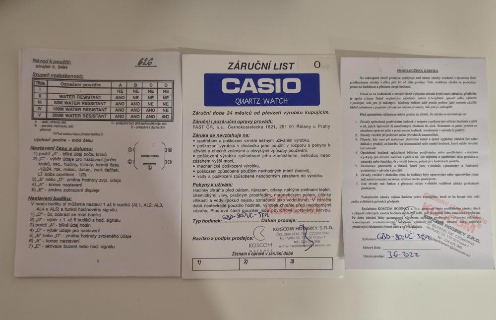 P: Casio GBD-800UC-5ER - 7