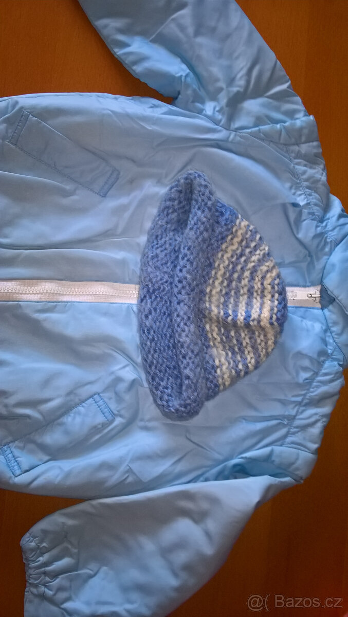 Dívčí zimní bunda 2x, chlapecká bunda a dívčí otepl. - 7