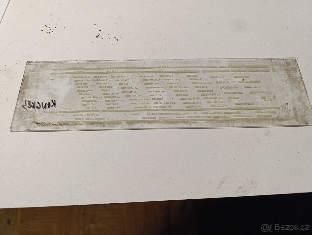 stupnice na starožitná radia - 7