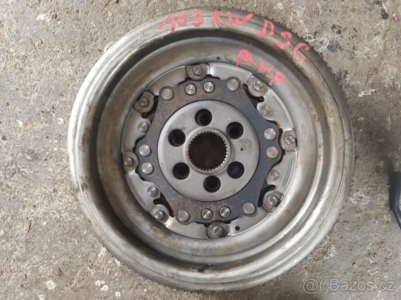 vw škoda spojka lamela + setrvačník dvouhmota včetně DSG 6Q - 7