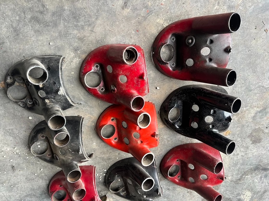 Predám spodní maska JAWA ČZ 175/356 CZ 175/450 LIAtiová - 7