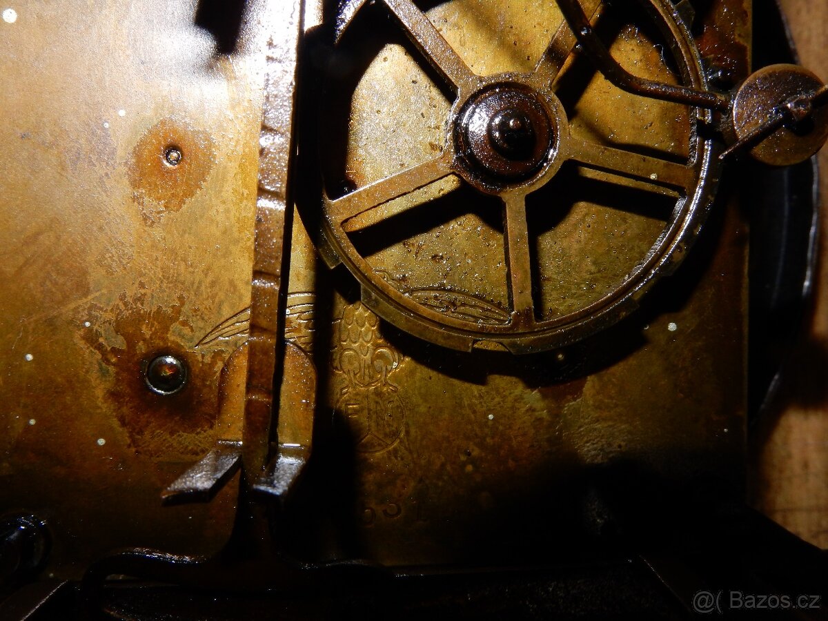 Starožitné hodiny pendlovky - 7
