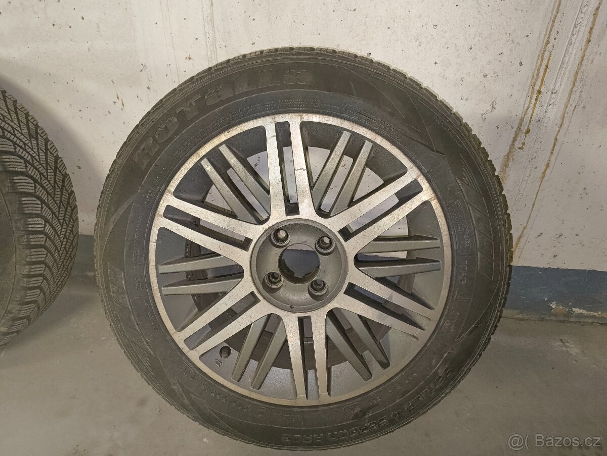 Alu + zimní pneu 4x98 Lancia - 7