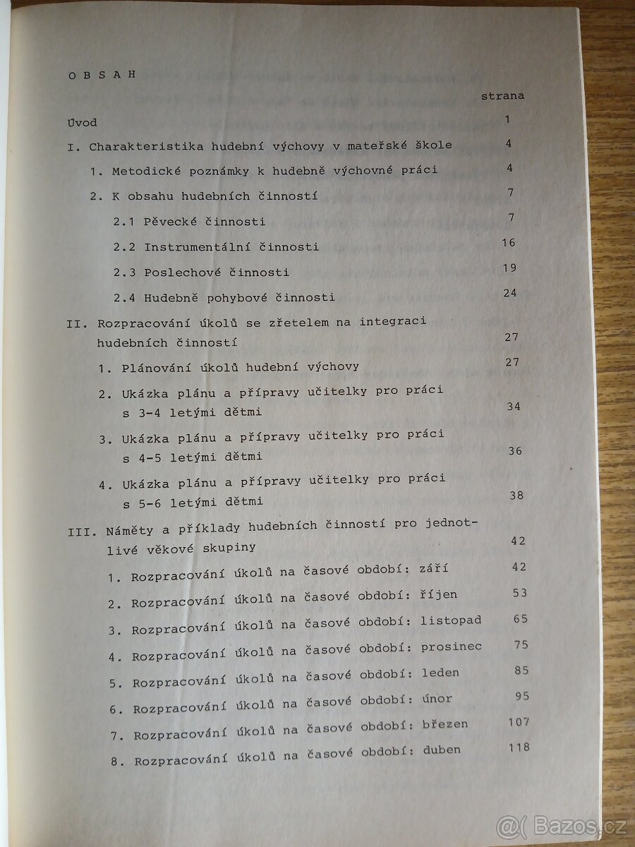 Hudební výchova v mateřské škole - 7