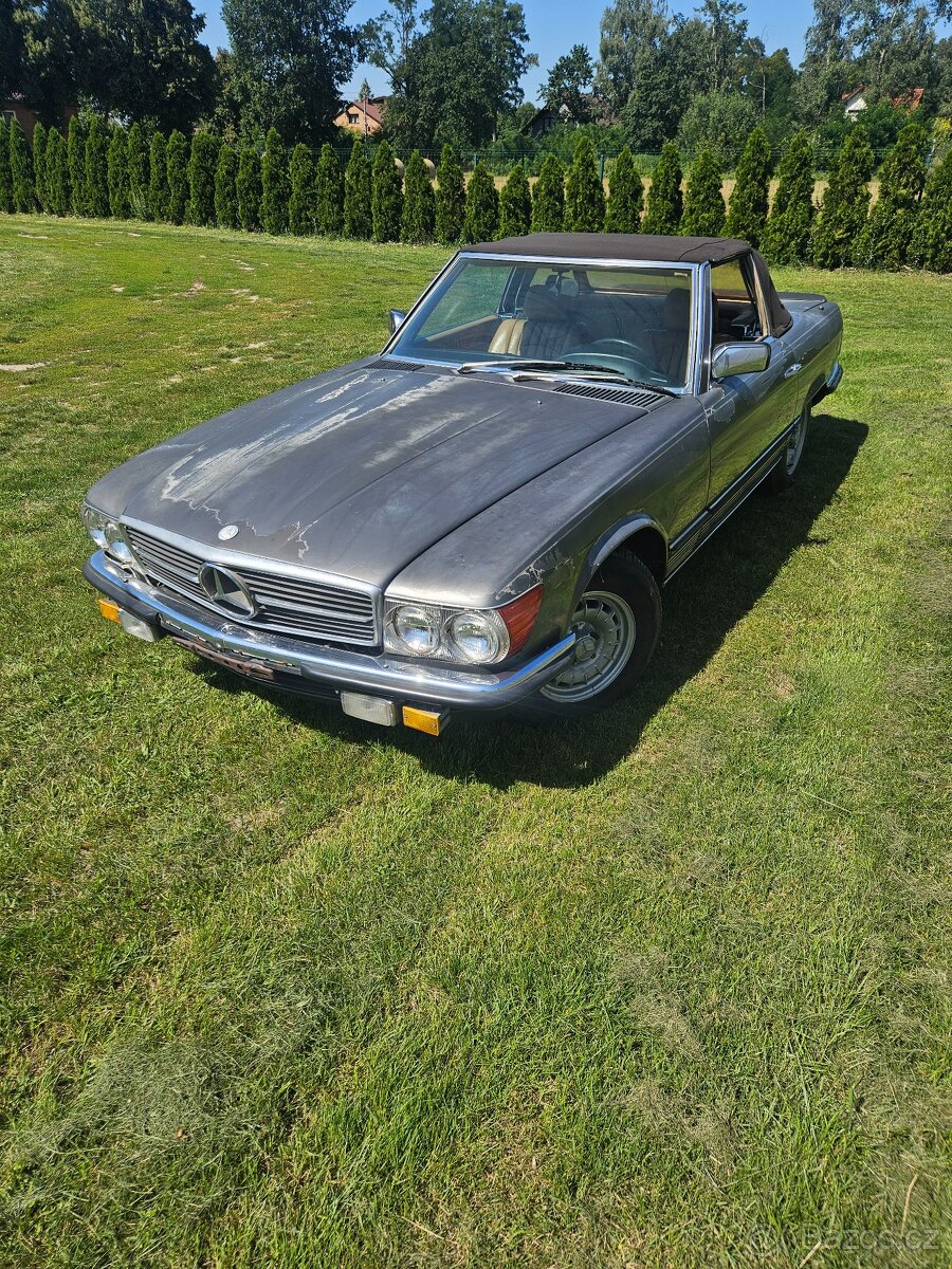 mercedes 500sl r107 - 7