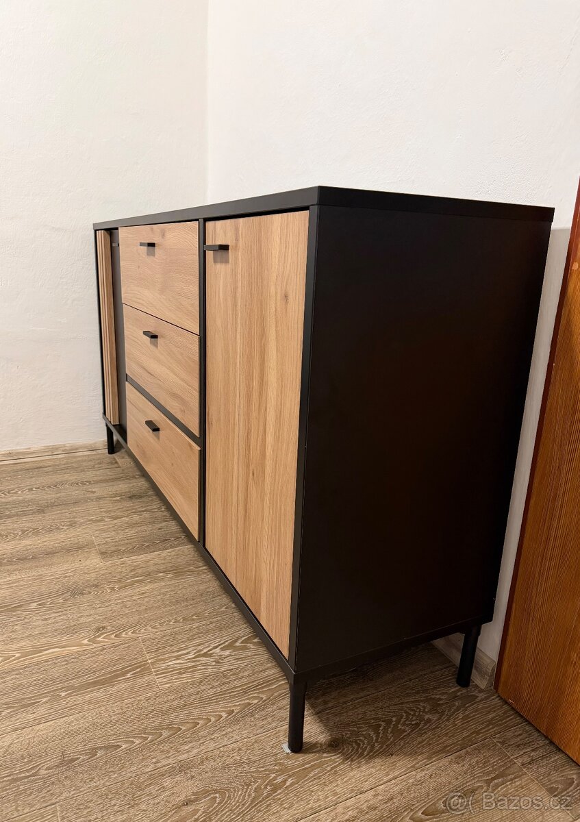 Šatní skříň a komoda Joakimis - 7