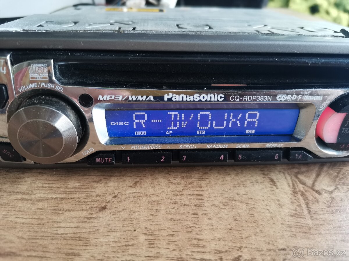 Prodám autorádio Panasonic CQ-RDP383N - 7