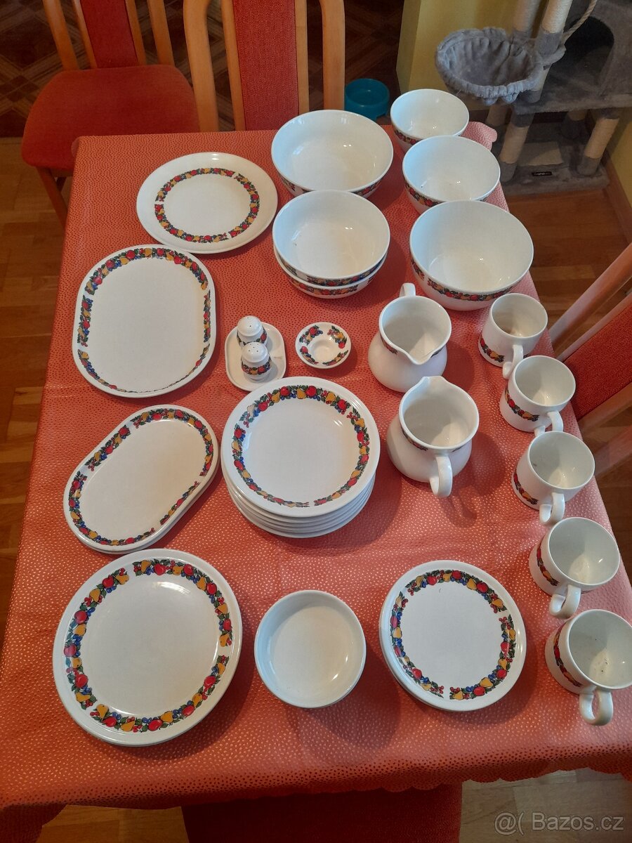 Retro jídelní sada - 7