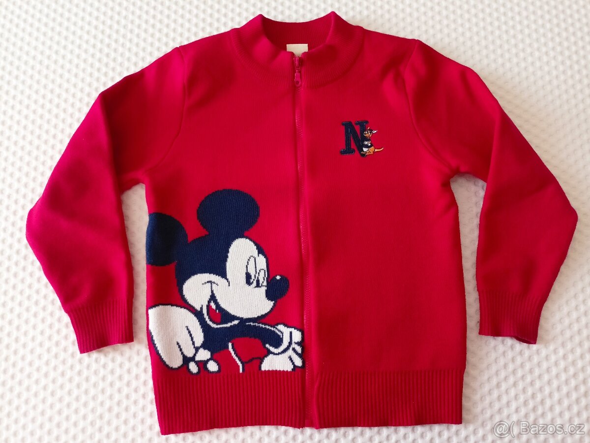 Dětský svetřík mikinka Mickey, 110/116 - 7