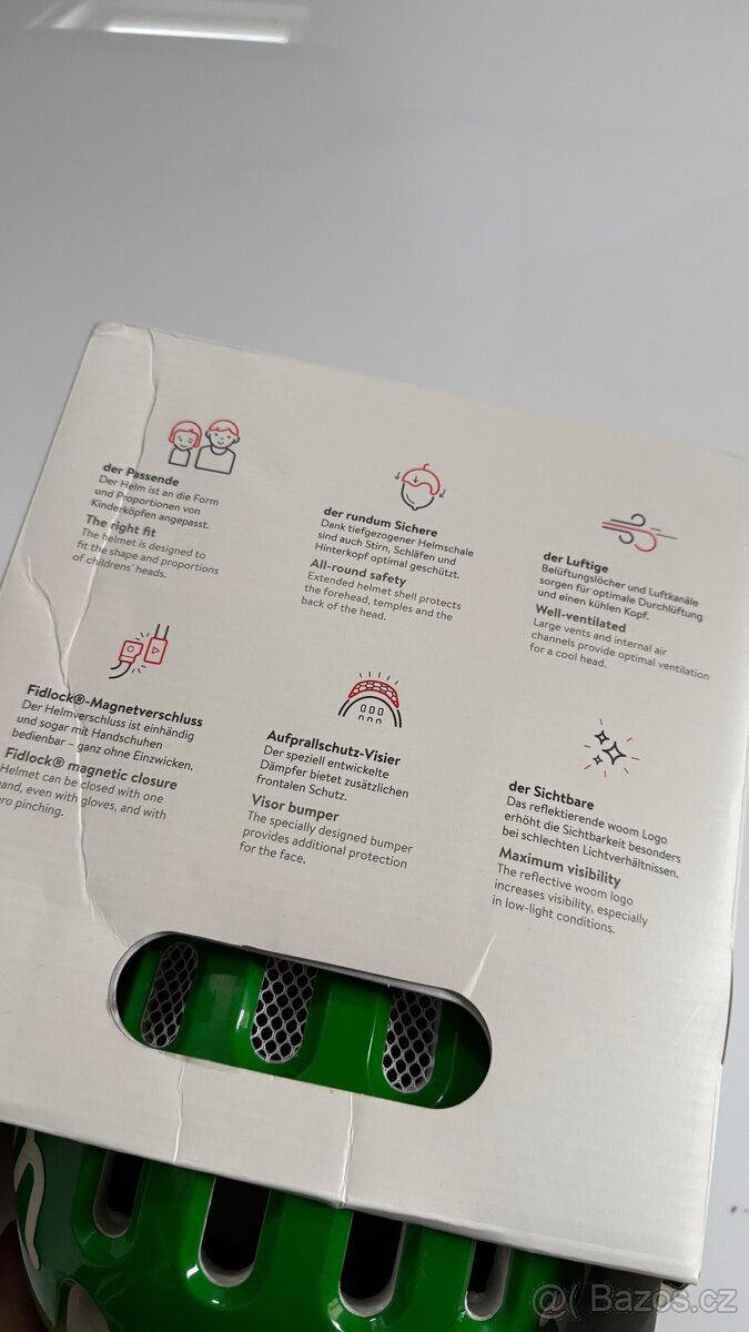 Woom helma XS ZELENÁ - 7