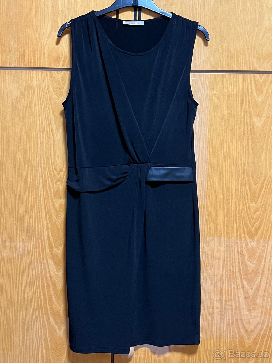 Černé šaty (párty, malé černé) - C&A, Camaieu - 7