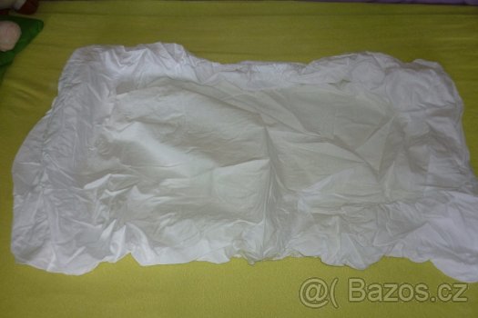 11-dílný set do postýlky modrý proužek - 7