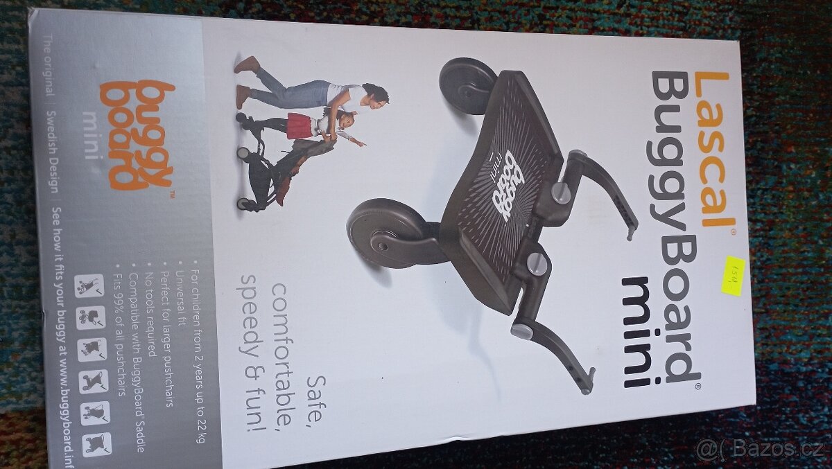 Stupátko ke kočárku Lascal Buggy Board - 7