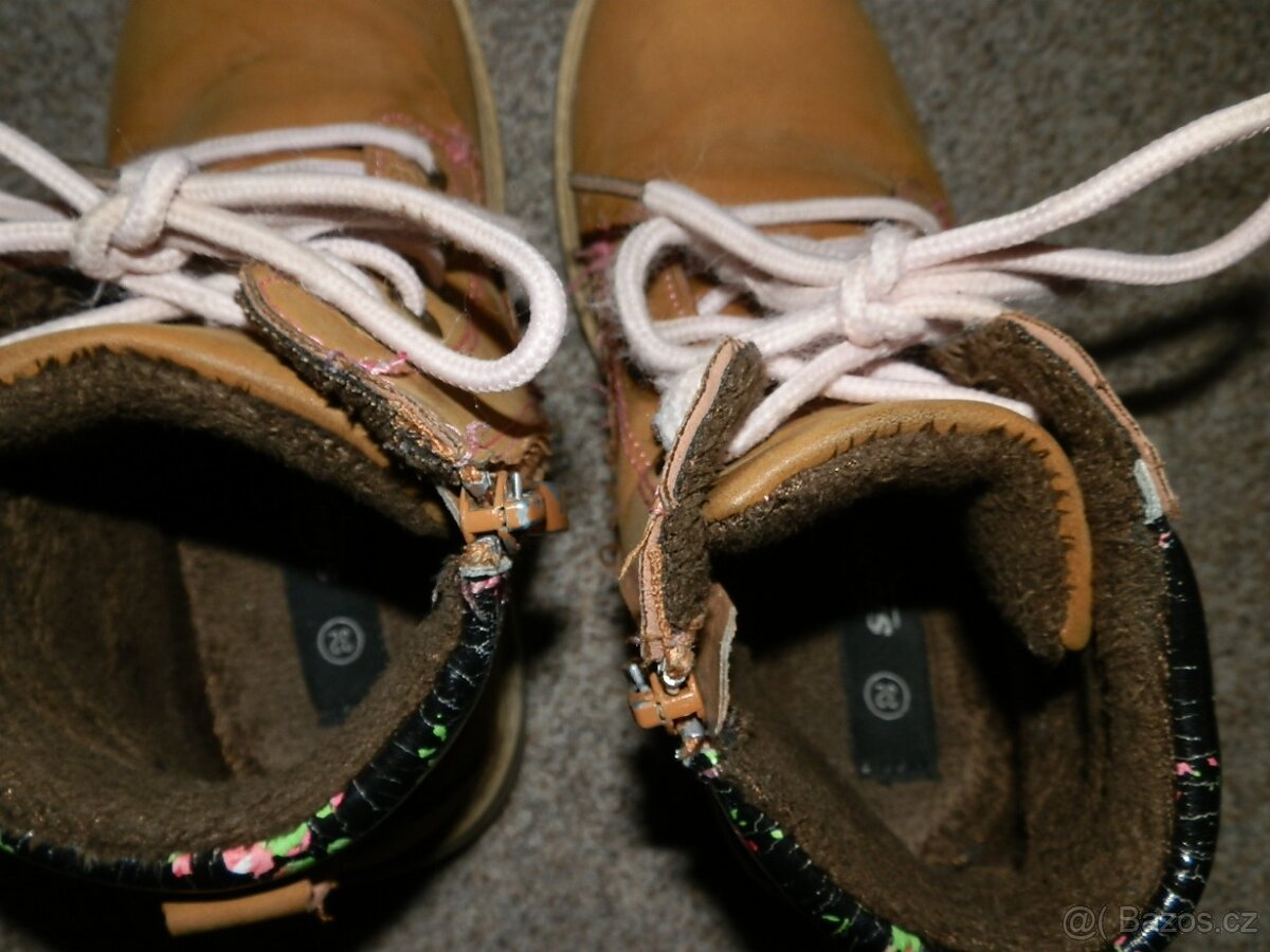 Dívčí zimní boty vel.32 - 7