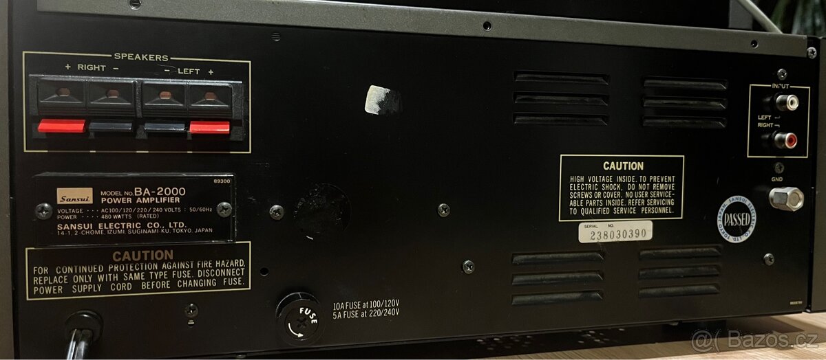 Sansui CA 2000 / BA 2000 / TU 9900 - 7