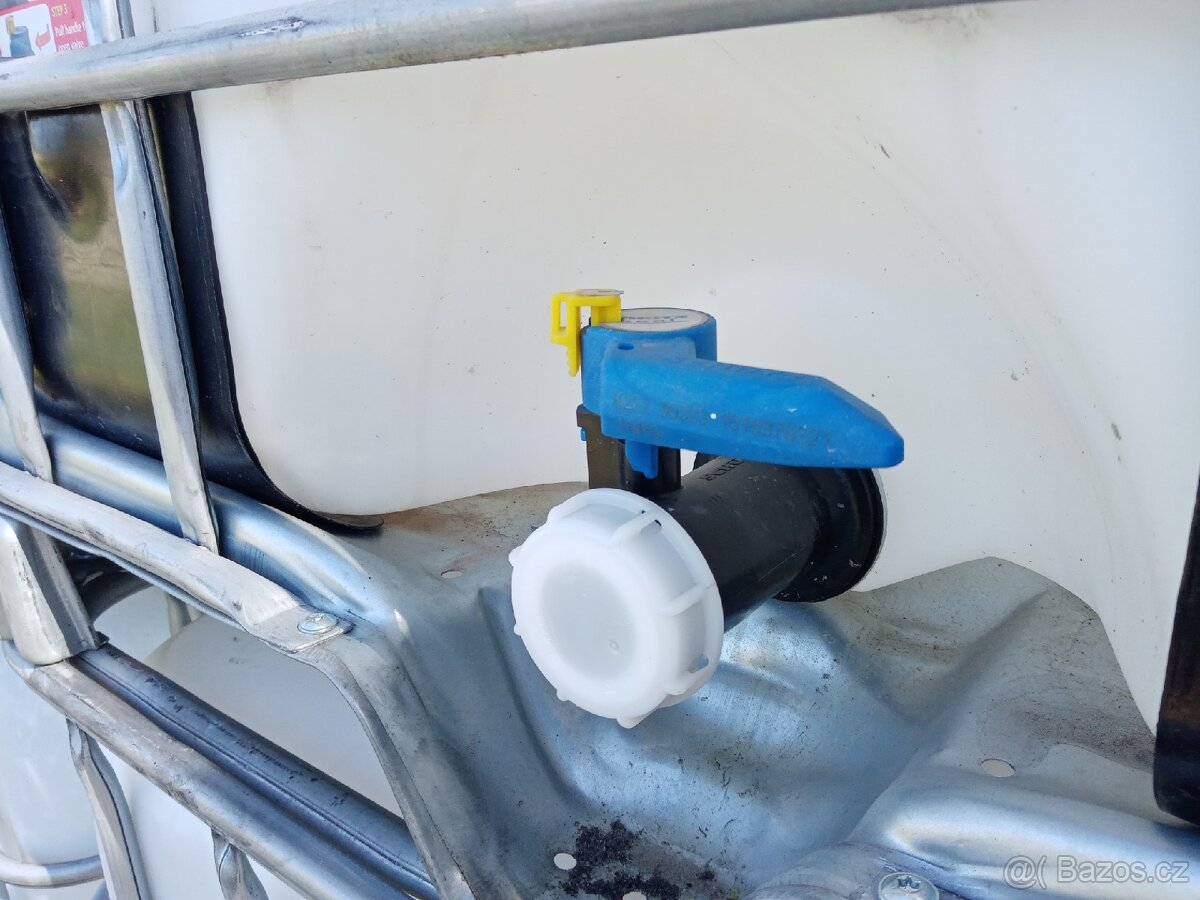 IIBC nádrže kontejnery na 1000 litrů bílé pěkné - 7