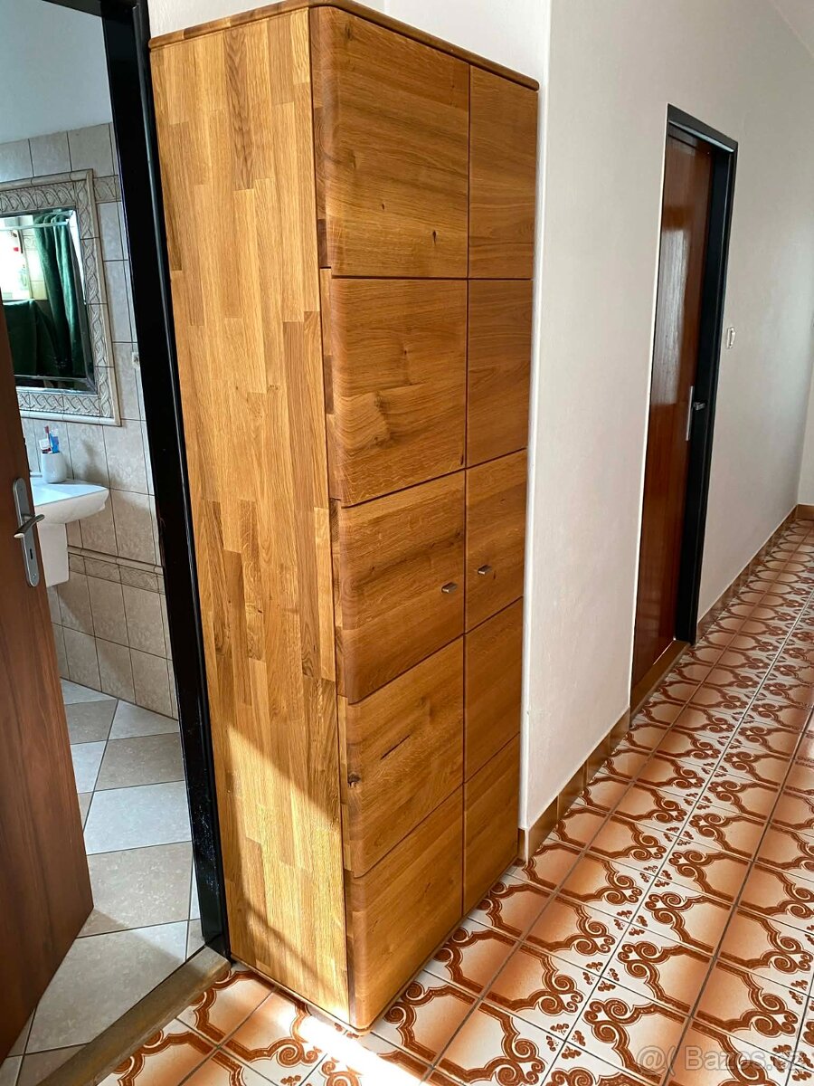 Dubový masivní nábytek do předsíně DENVER 2 - 7