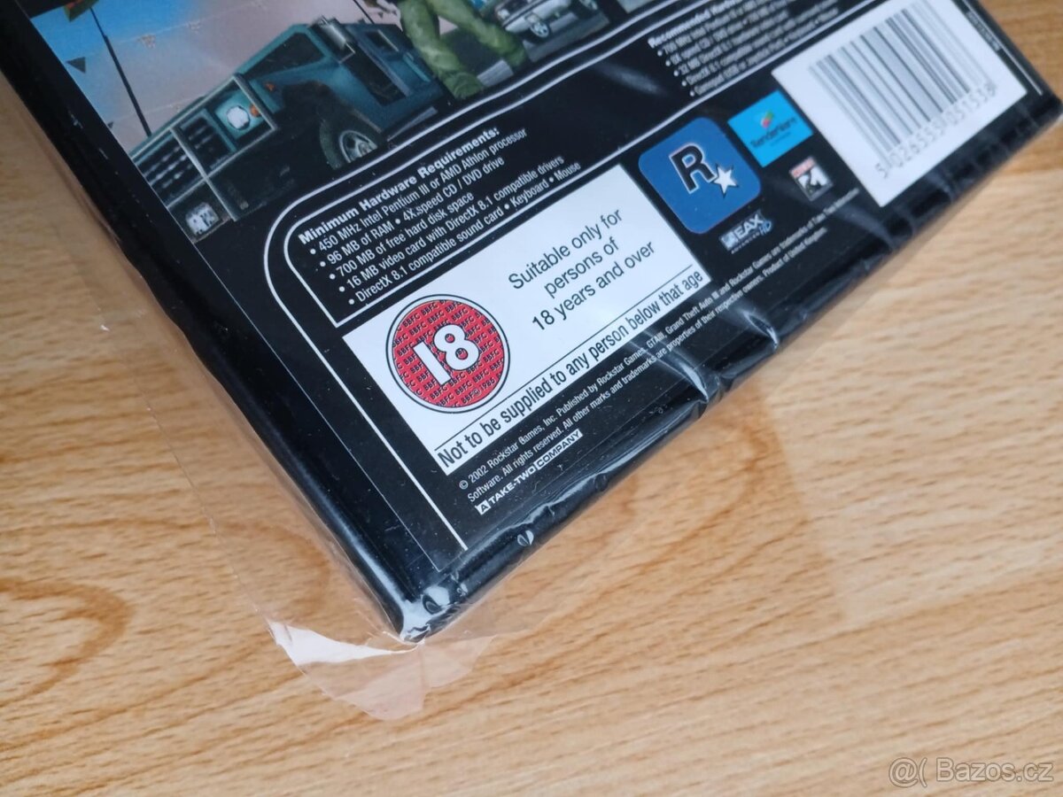 PC hra Grand theft auto III NEOTEVŘENÁ - 7