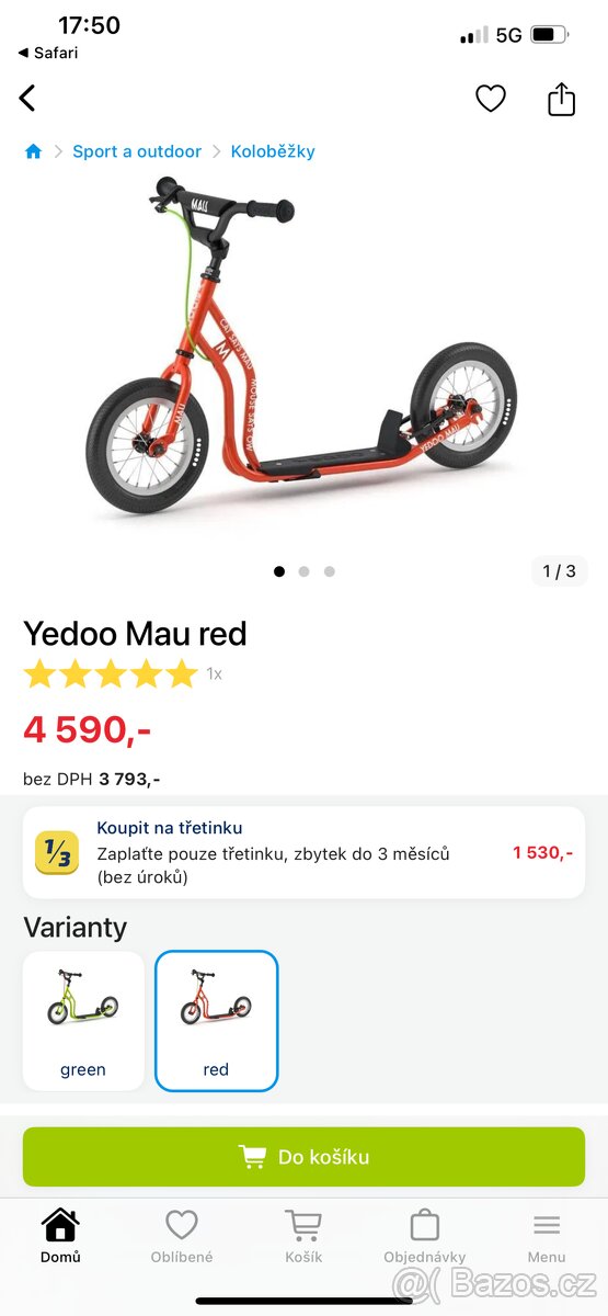 Kovova koloběžka Yedoo Two - 7