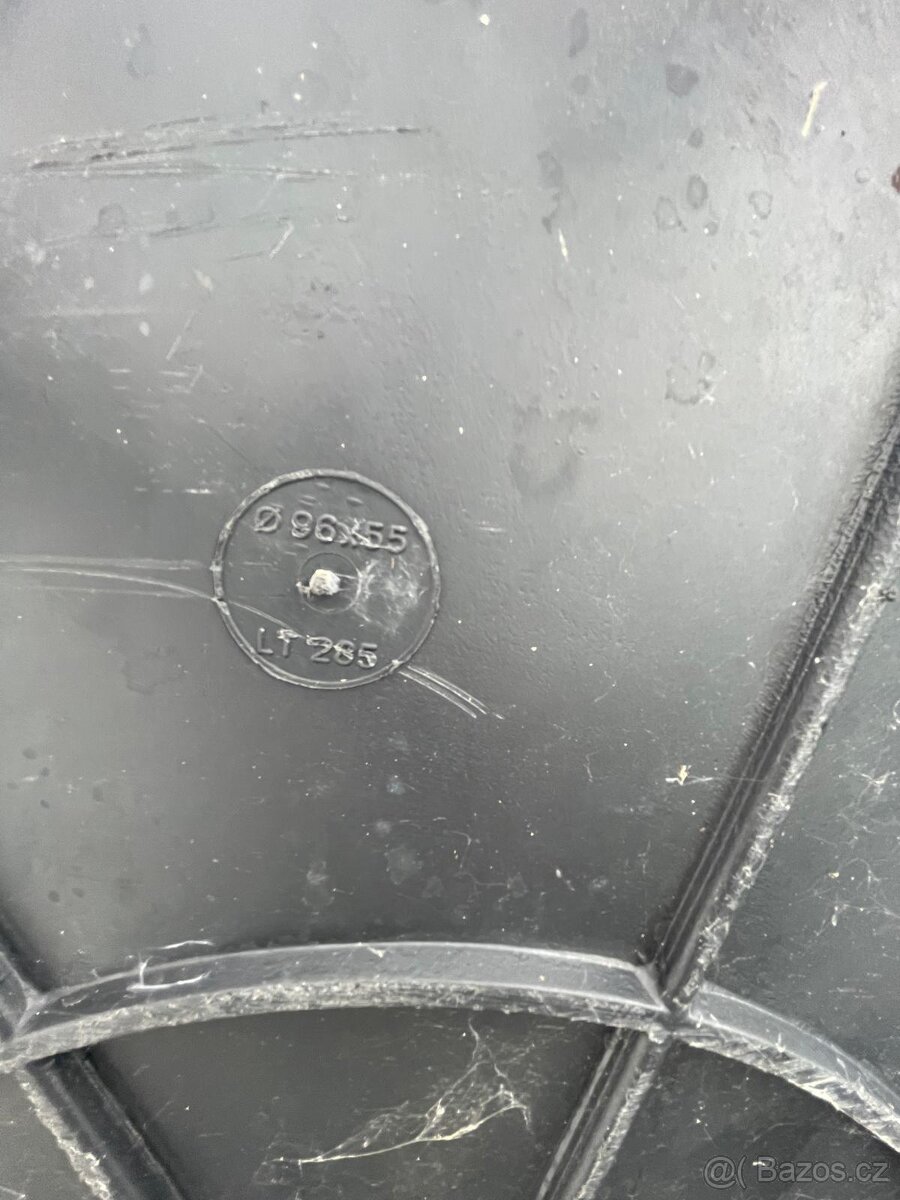 Káď plastová 285l černá s výpustným kohoutem - 7