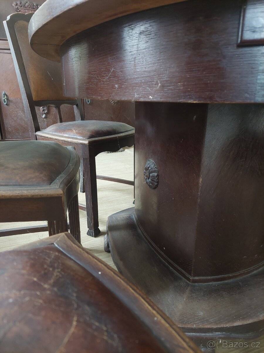 Starožitný nábytek, celý set - 7
