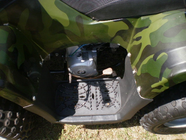 dětská čtyřkolka 125ccm maskáčová - 7