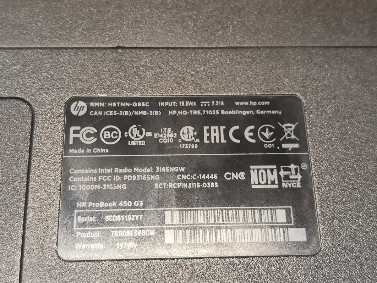 HP ProBook 450 G3 - 7