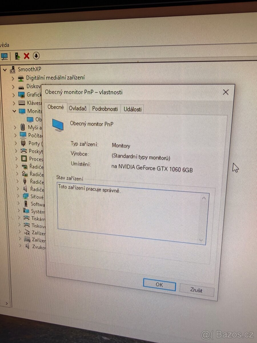 Výkonný herní PC + 144Hz monitor ASUS – GTX 1060 6GB - 7