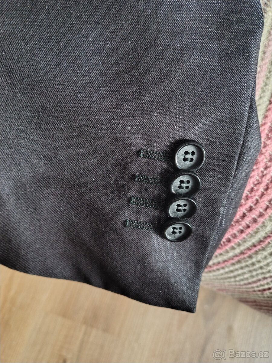 Pánský oblek OP Prostějov - nový + motýlek - 7
