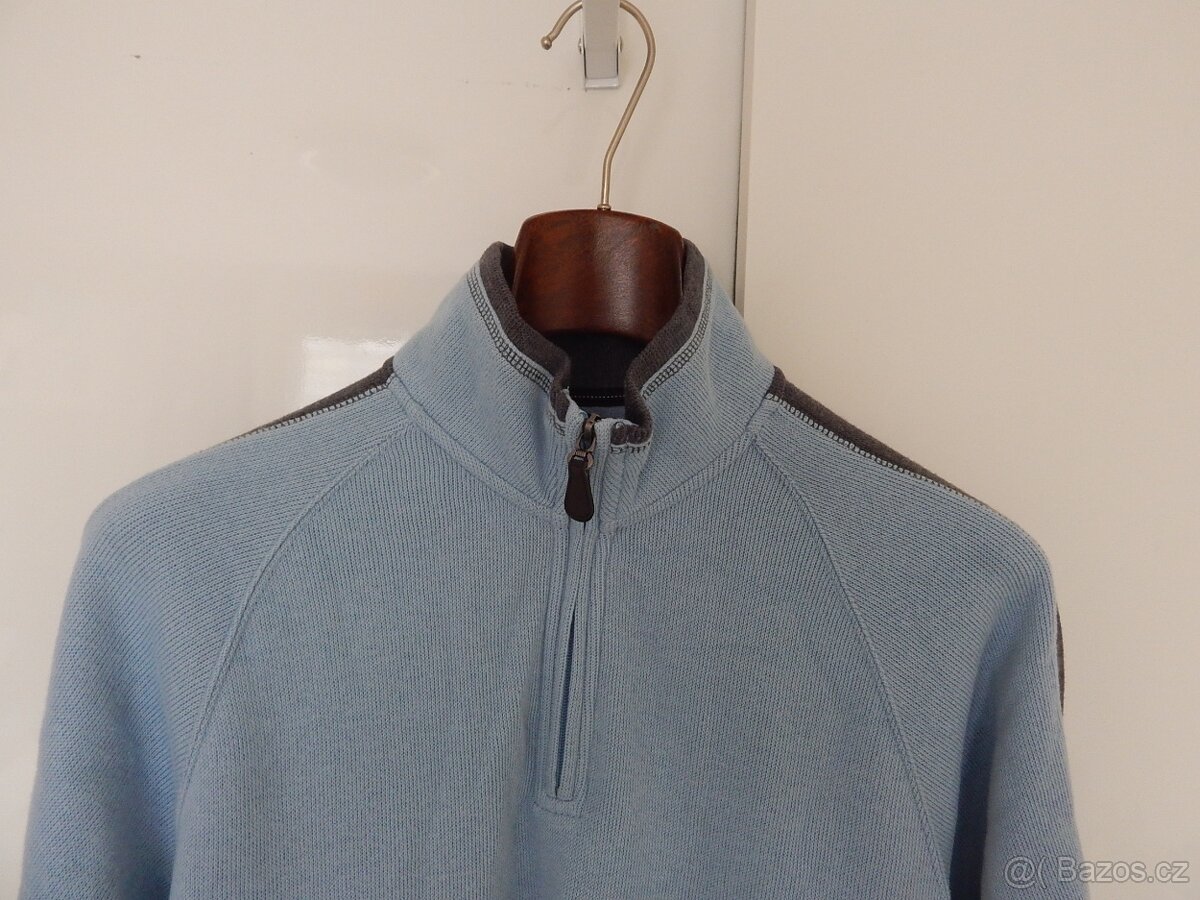 Krásný pánský svetr/ mikina vel.M, zn. Faded Glory - 7