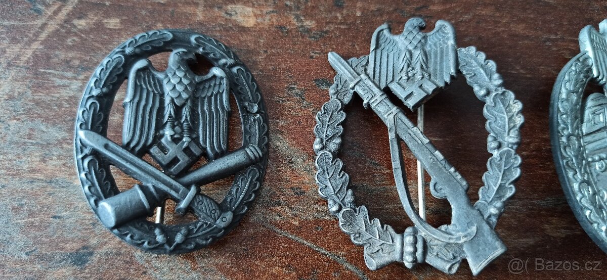 Německo bojové, válečné odznaky. - 7