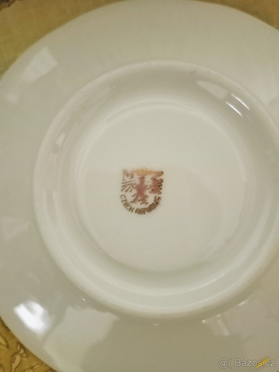 Perleťová kávová souprava - 7