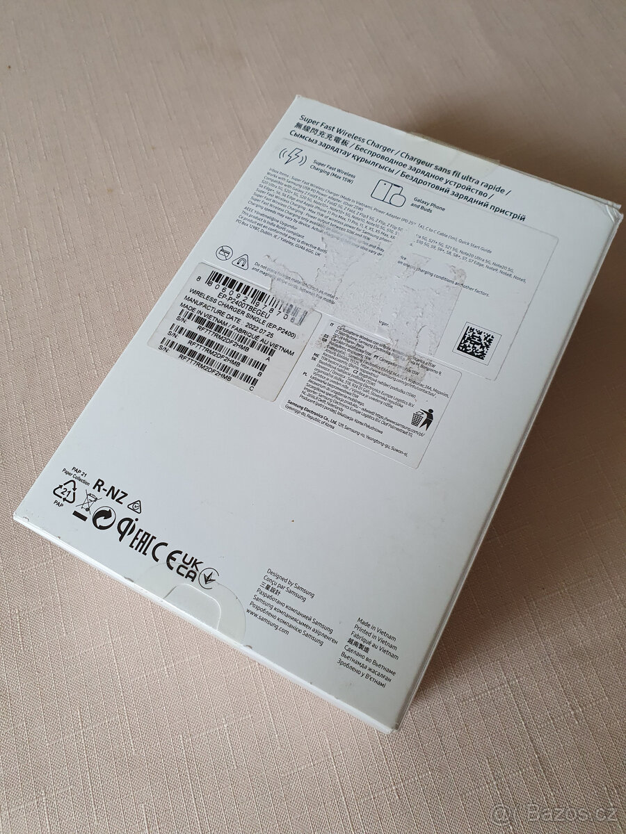 Bezdrátová nabíjecí podložka Samsung (15W) - 7