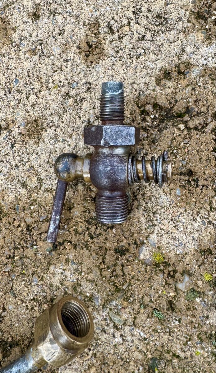 Jawa perak FJ, special, robot - palivový ventil - 7