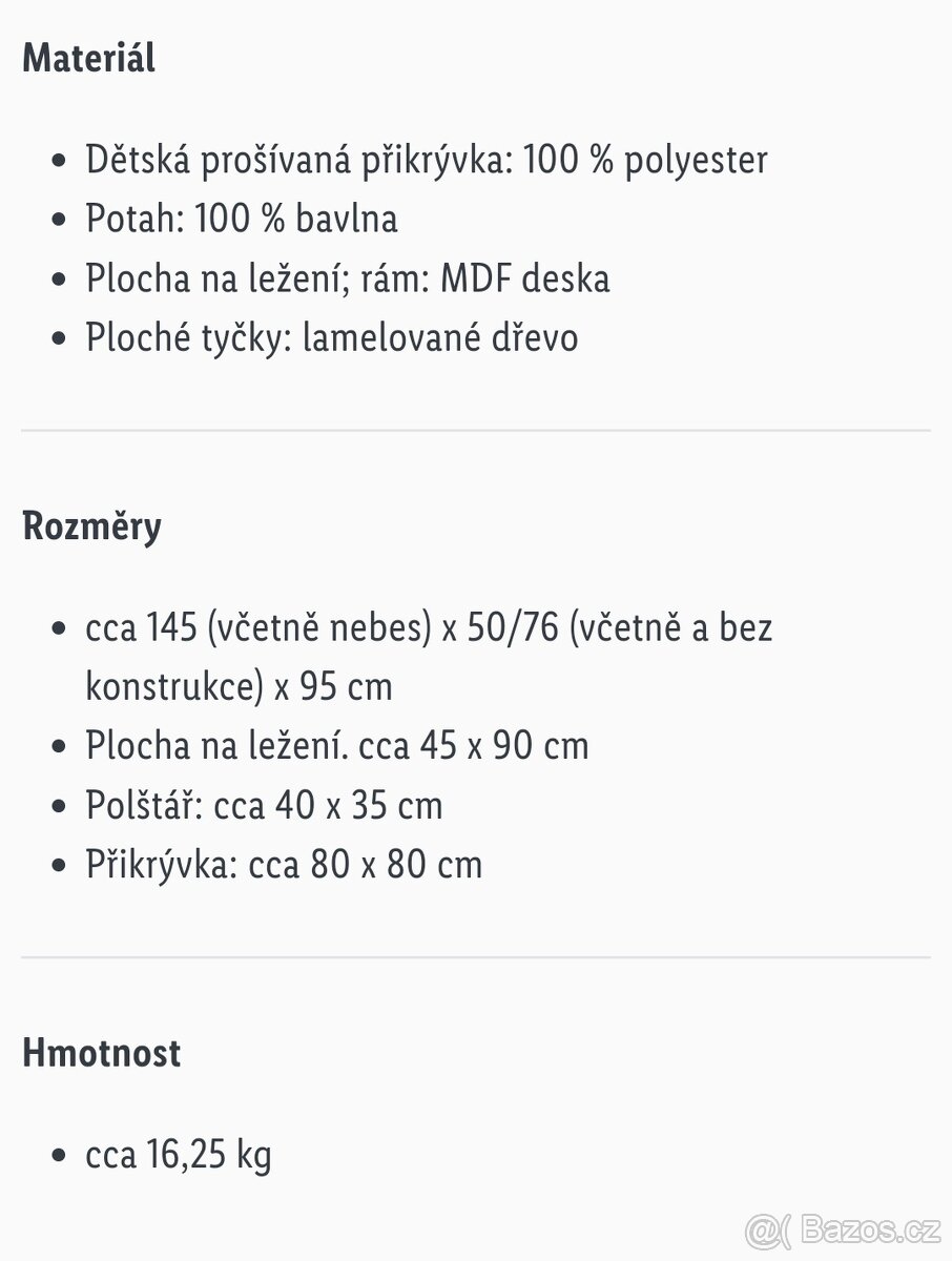 Postýlka lidl - 7