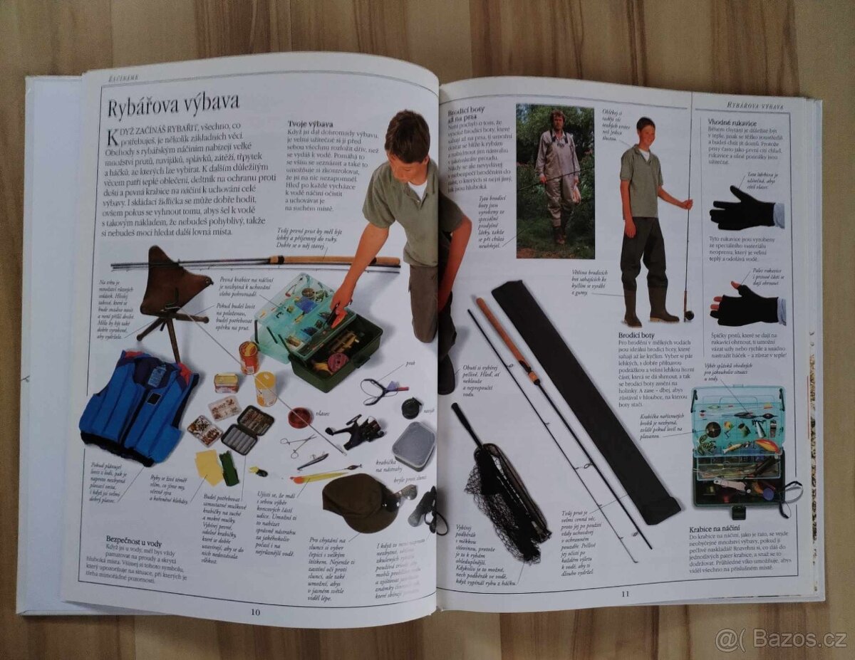 Kniha Encyklopedie rybářství, Abeceda rybaření... - 7