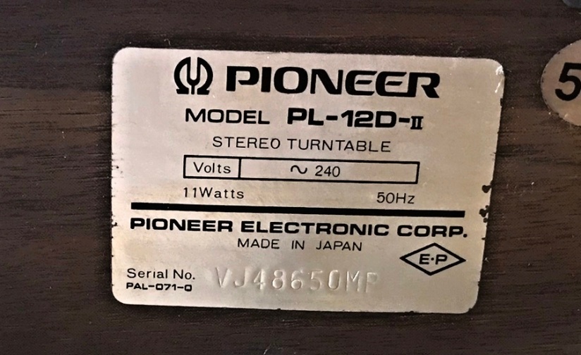 GRAMOFON PIONEER PL-12D II (1973) VE DŘEVĚ,NOVÁ JEHLA - 7