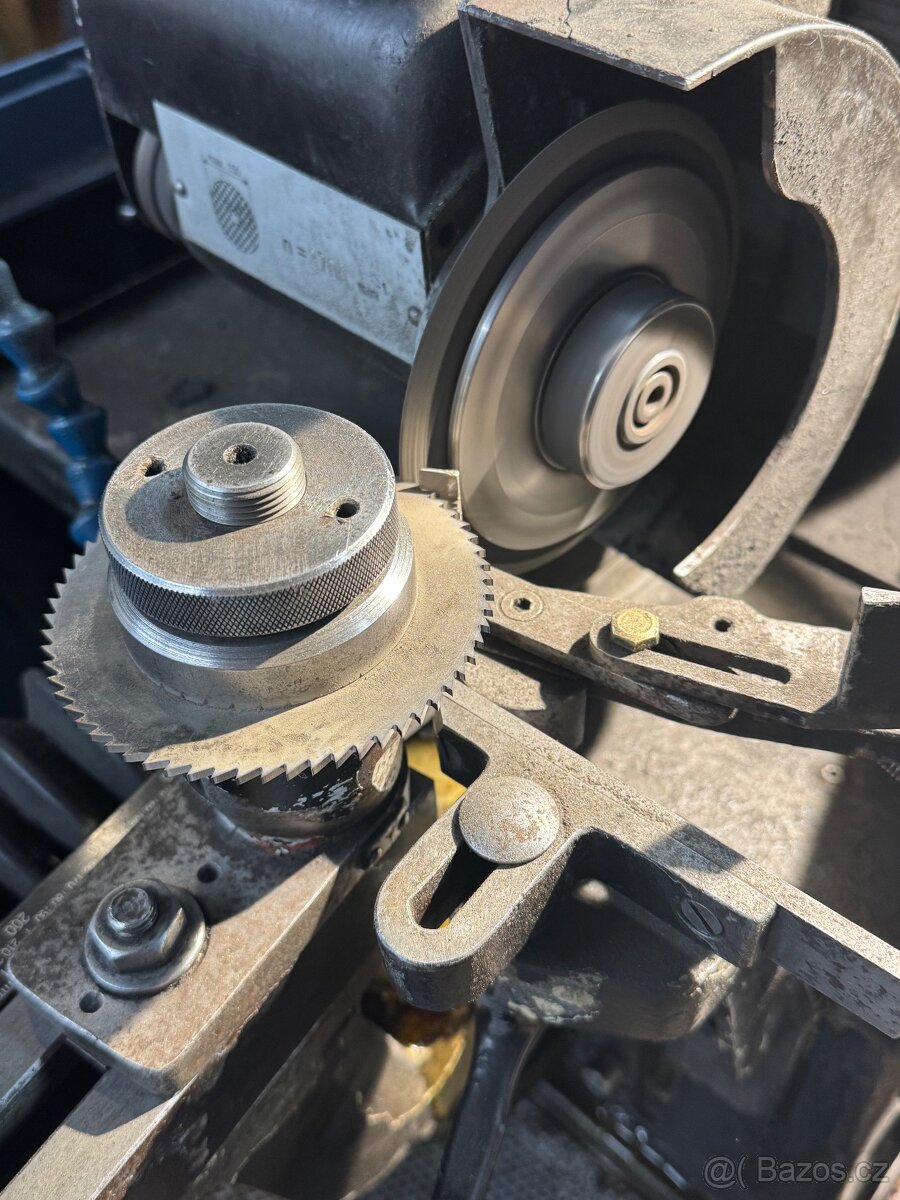 Bruska,ostřička pilových kotoučů na kov a pásů - 7