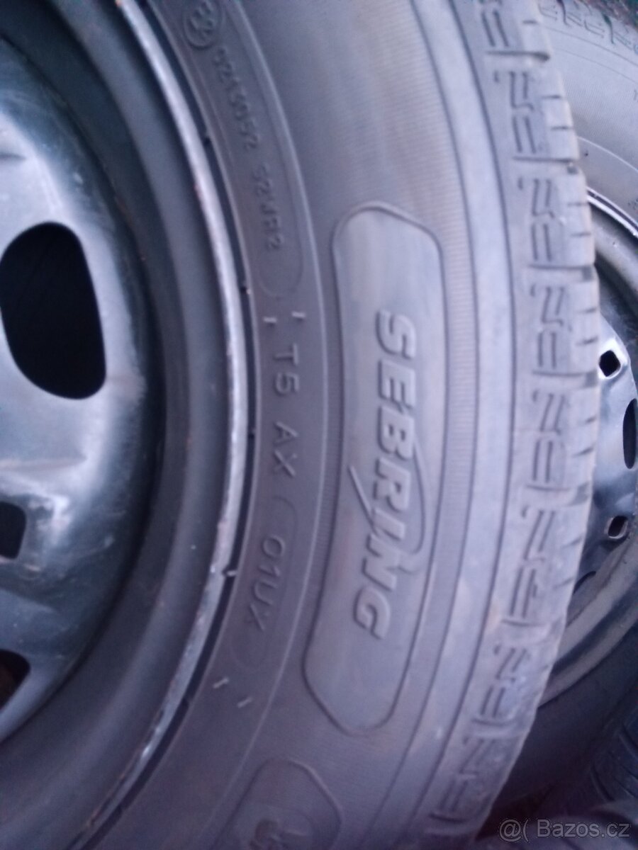 Prodám 4x letní pneu Sebring 165/70 R14 85T - 7