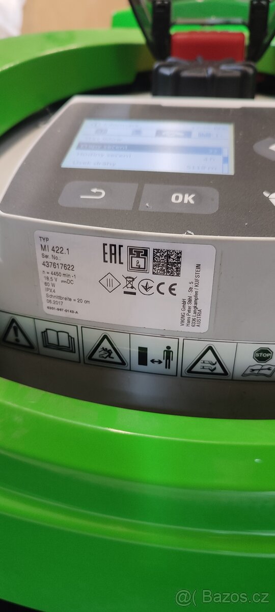 Robotická sekačka viking mi422 imow nová - 7