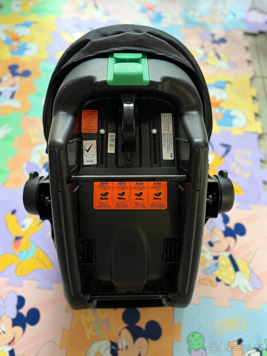 Autosedačka(vajíčko)+základna+doplňky - 7