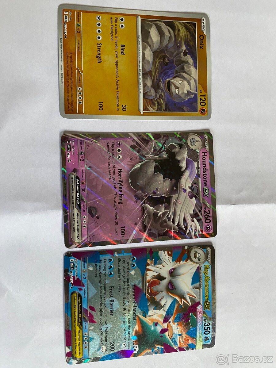 Pokémon karty – Charizard ex, Mega EX, Full Art + figurka - 7