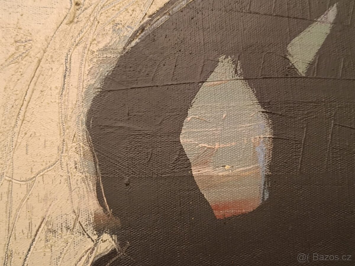 Obraz Dalibor Smutný, Postava, olej plátno 93x72 - 7