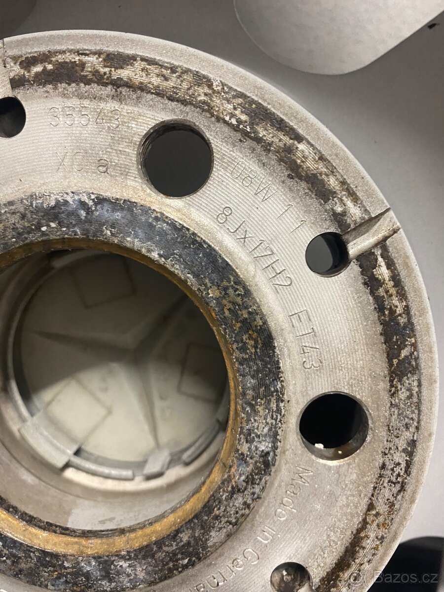 5x112 R17 8J ET43 Mercedes + 235/55 R17 letné - 7