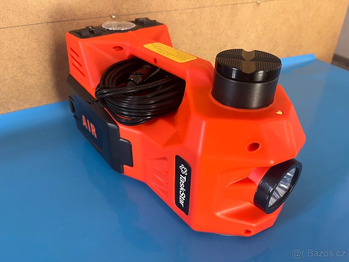 Elektrohydraulický zvedák na auto 2v1 s kompresorem (5t) - 7